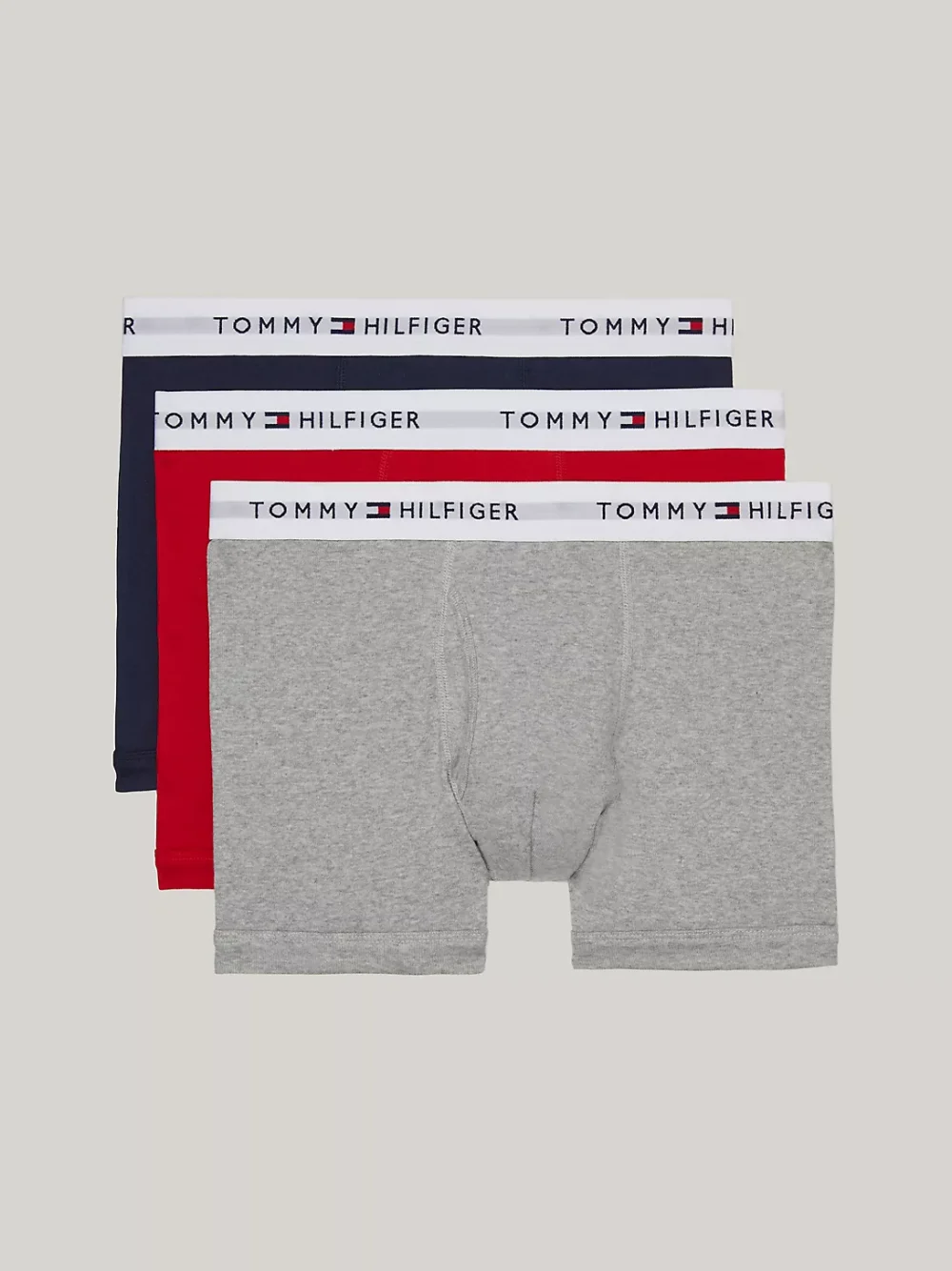 Tommy Hilfiger Cotton Classics Trunk 3-Pack Barber